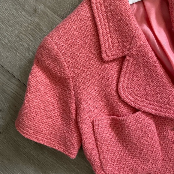 SOLD-Authentic Vintage Chanel tweed jacket size xs - Picture 11 of 16